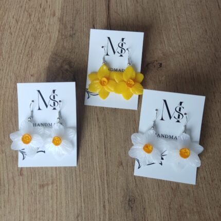 Обеци "Нарциси"